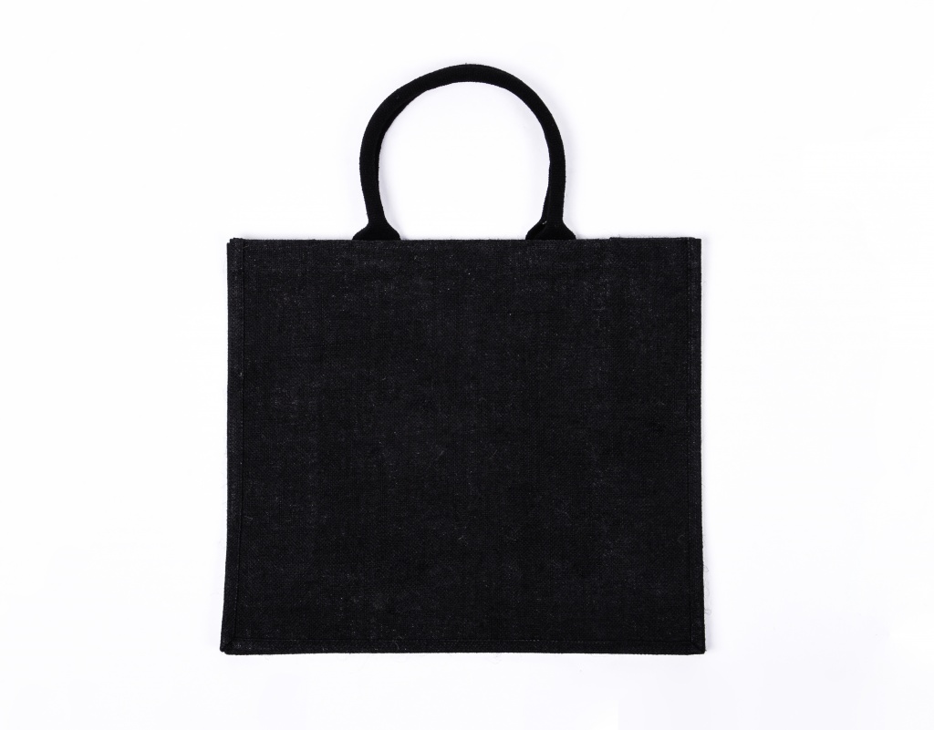 Black Jute Bag | Match Your Brand | Printed Jute Bags | BIDBI