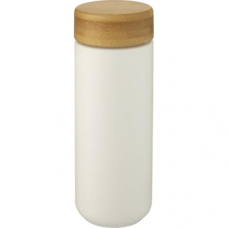 Ribble 300 ML Ceramic Tumbler With Bamboo Lid