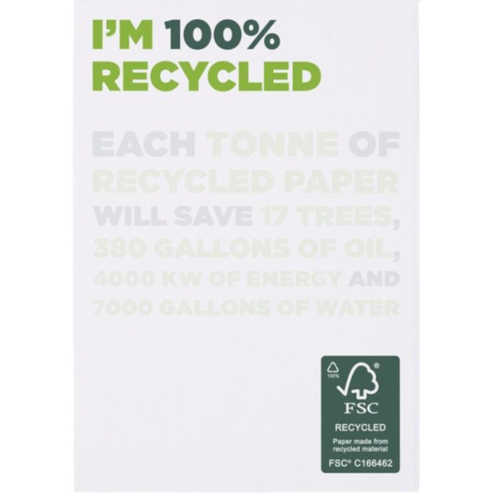 Morfe A7 Recycled Notepad