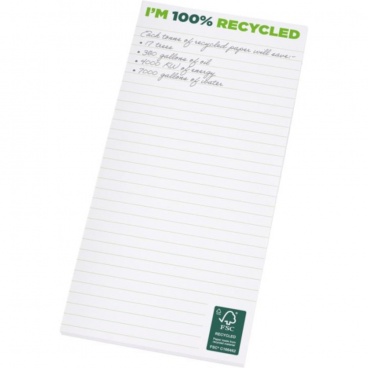 Cannock 1/3 A4 Recycled Notepad