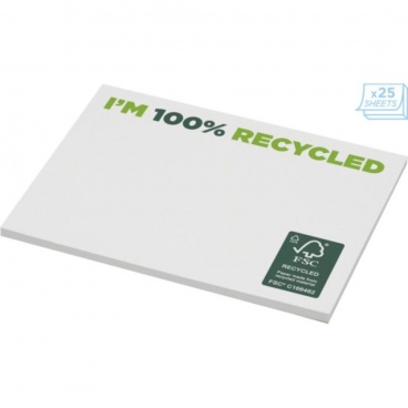 Sherwood Recycled Sticky Notes 100x75 MM