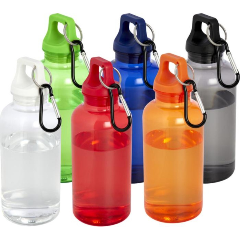 Stour 400 ML RCS Certified Recycled Plastic Water Bottle With Carabiner