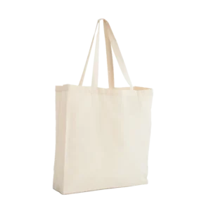 40z Recycled Cotton Round Gusseted Tote