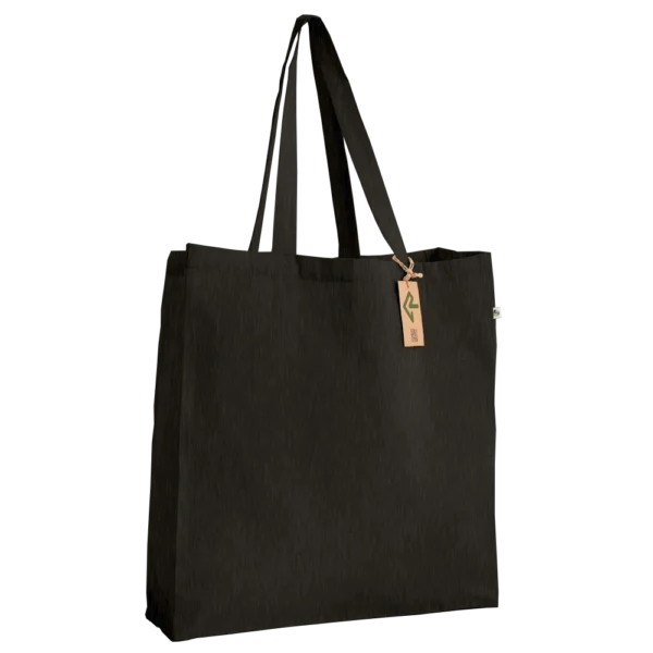 rPET Cotton-Feel Gusseted Shopper Bag - Image 15