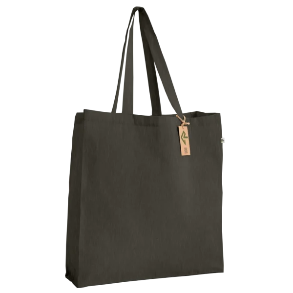 rPET Cotton-Feel Gusseted Shopper Bag - Image 18