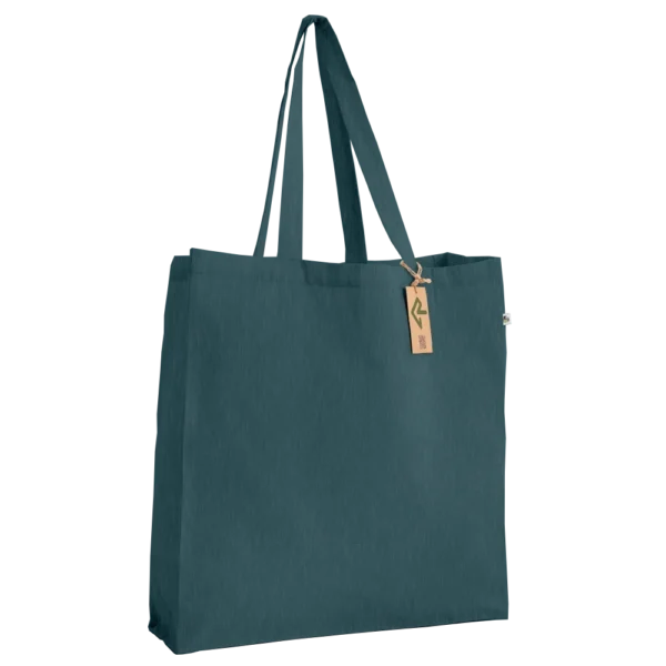 rPET Cotton-Feel Gusseted Shopper Bag - Image 5