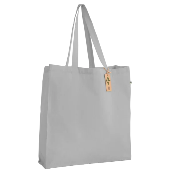 rPET Cotton-Feel Gusseted Shopper Bag - Image 12