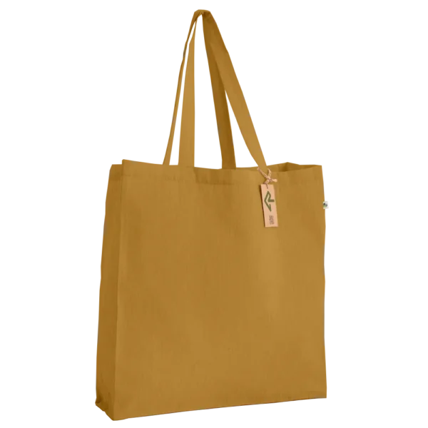 rPET Cotton-Feel Gusseted Shopper Bag - Image 13