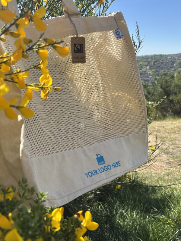 Fairtrade & GOTS Organic Luxury Mesh Shopper Bag