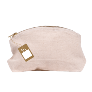 Prewashed Premium Organic Make Up Bag