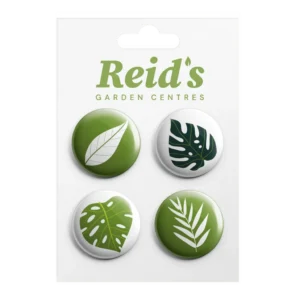 4 Piece Badge Set