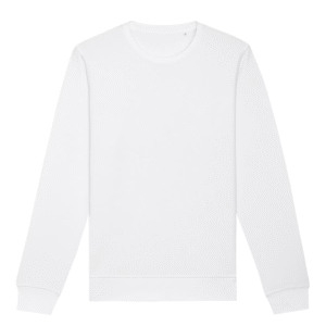 Roller Unisex White Sweatshirt | Stanley Stella Clothing Range