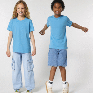 Mini Creator 2.0 Aqua Blue Kids' T-Shirt | Stanley Stella Clothing Range